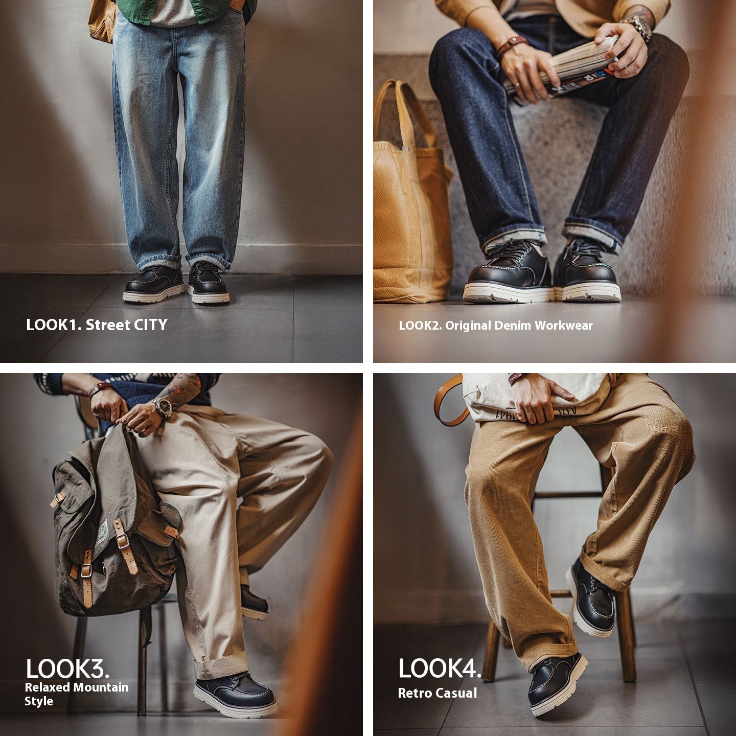 Madden Moka Xinmei Style Vintage Work Shoes