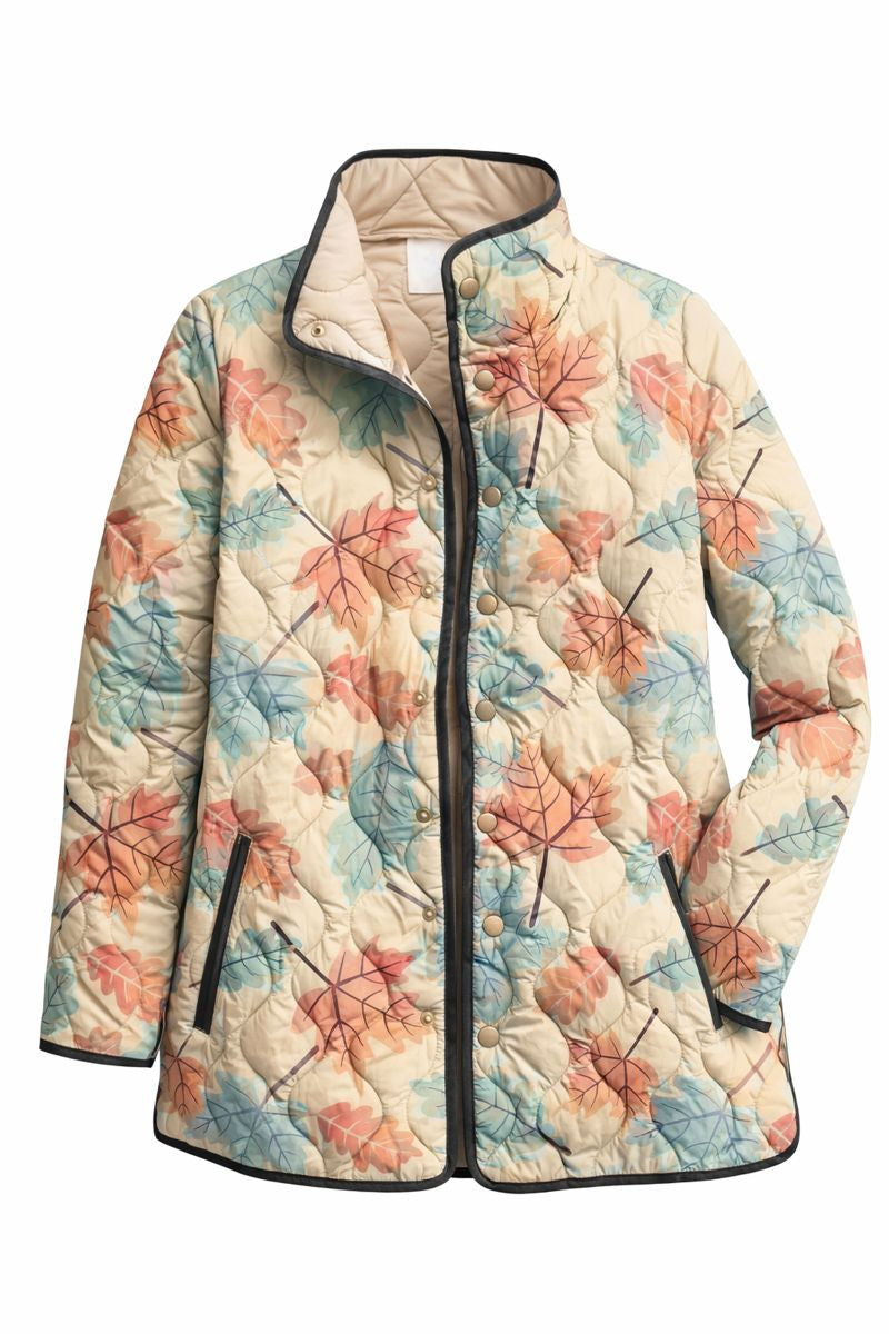 Women's Fashion Tuck Flower Digital Printed Female Cotton Clothing