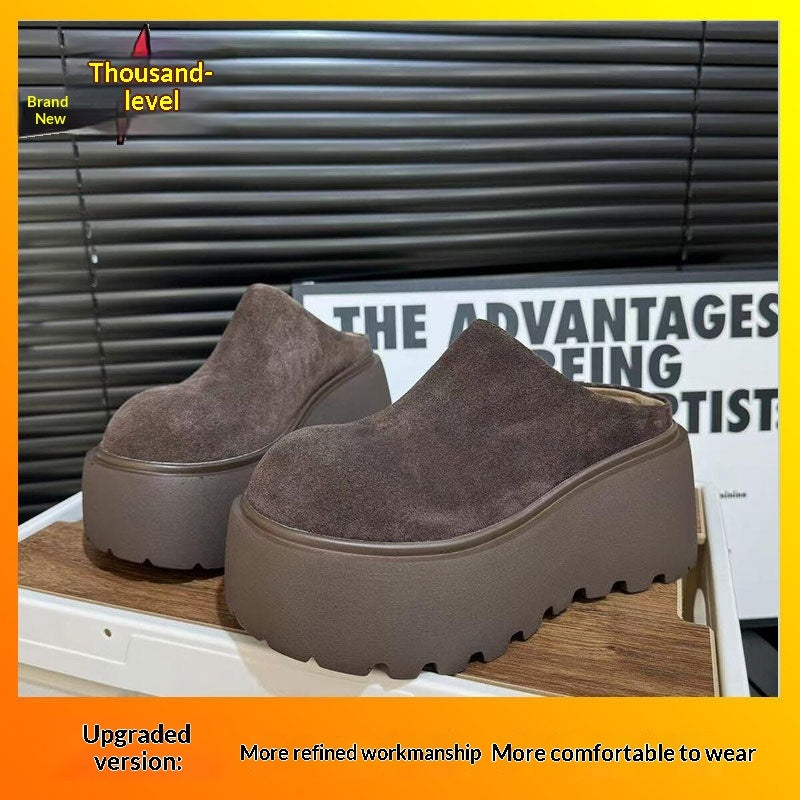 Womens Wedge Anti-slip Slippers From Baotou