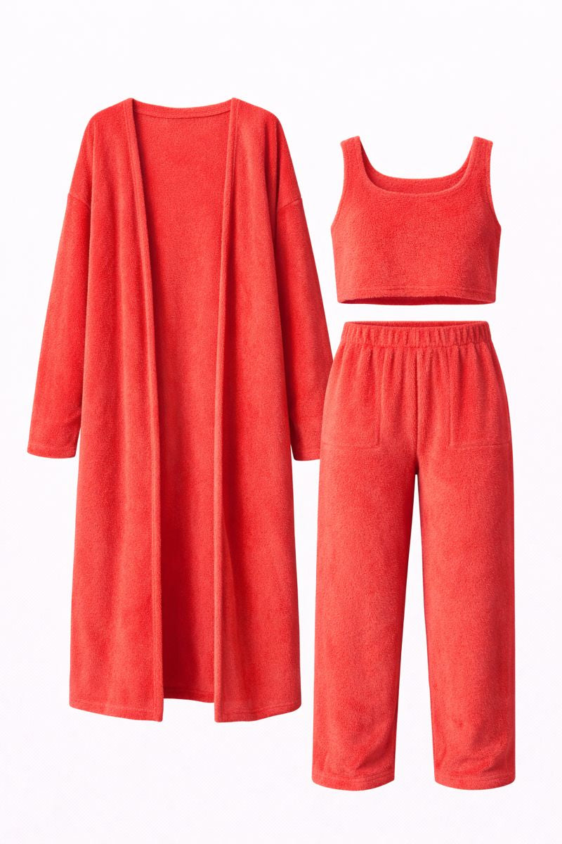Cozy Pajama Set, 3 Piece