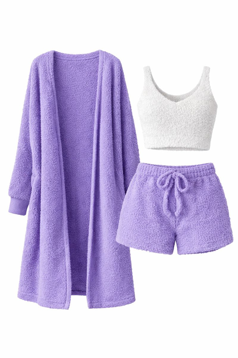 Winter Sexy Women Home Wear Suit Casual Pajamas Set Lady Female Soft