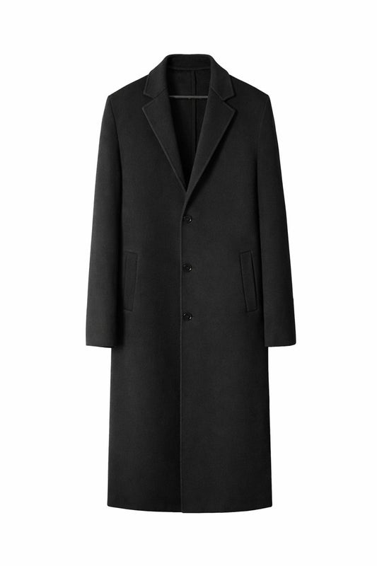 Men's Fashion Thickened Cashmere Coat