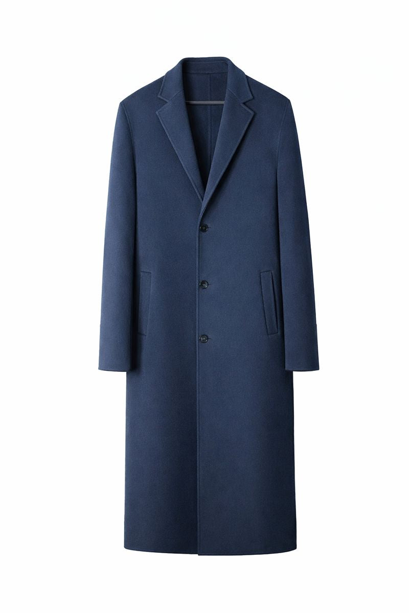 Men's Fashion Thickened Cashmere Coat