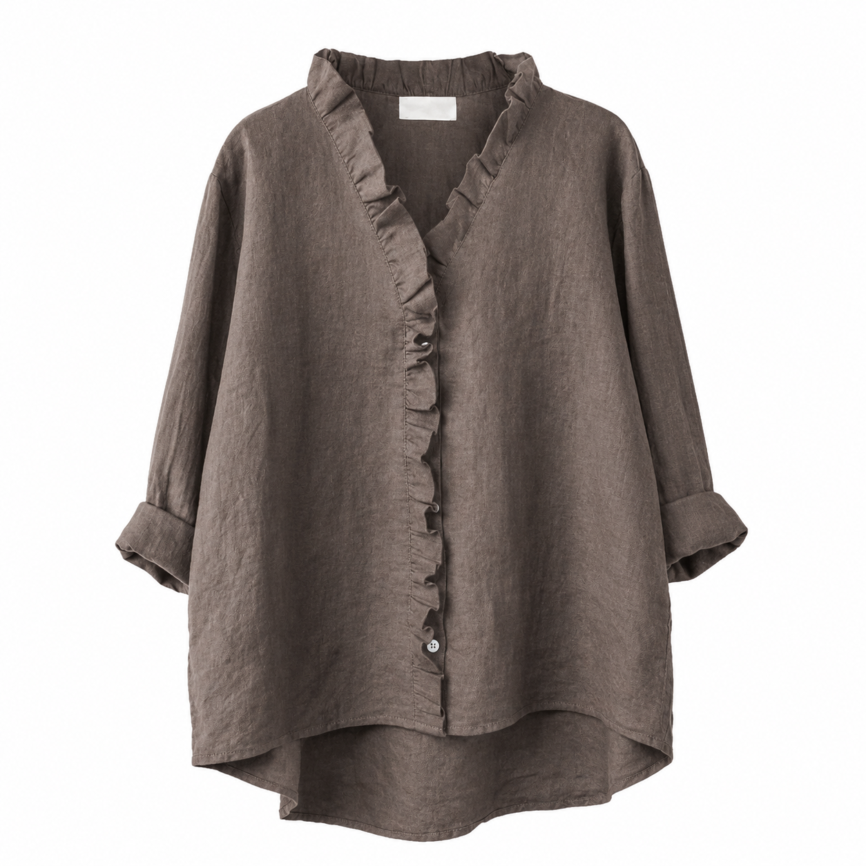 Relaxed Linen Blouse