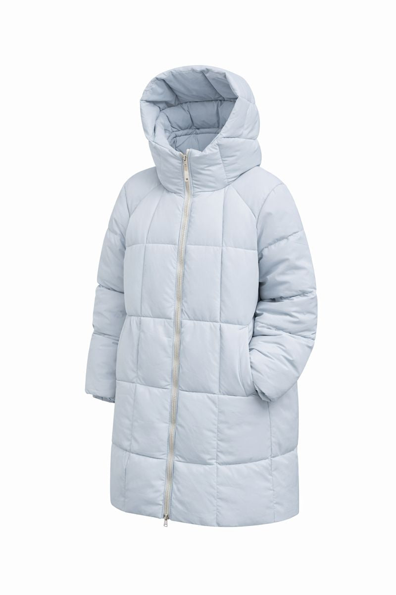 Cotton-padded Mid-length Thickened Down Cotton Jacket Loose Hooded Super Fashion