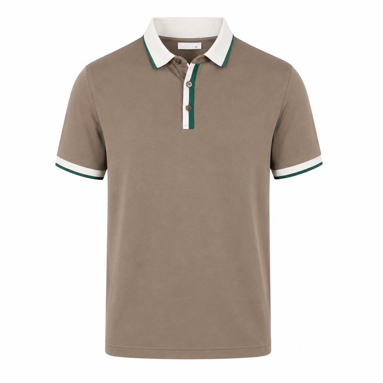 Summer Pearl Cotton Polo Shirt Short-sleeved T-shirt