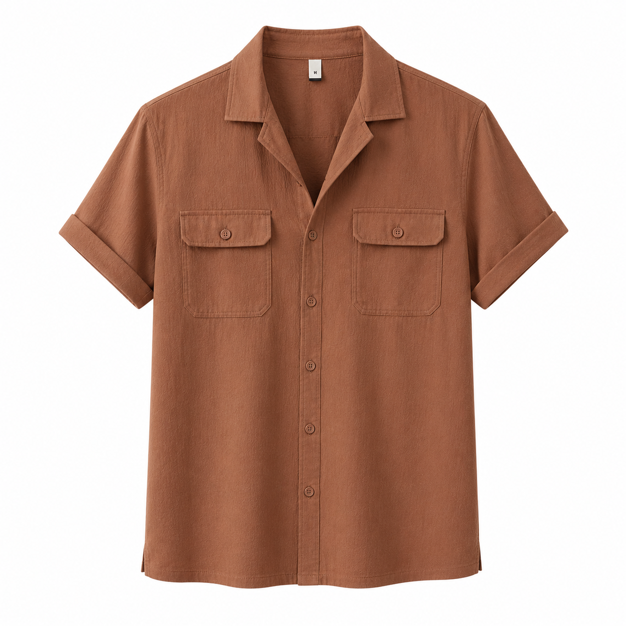 NovaMaro Cotton Linen Shirt | Premium Short Sleeve Casual Shirt