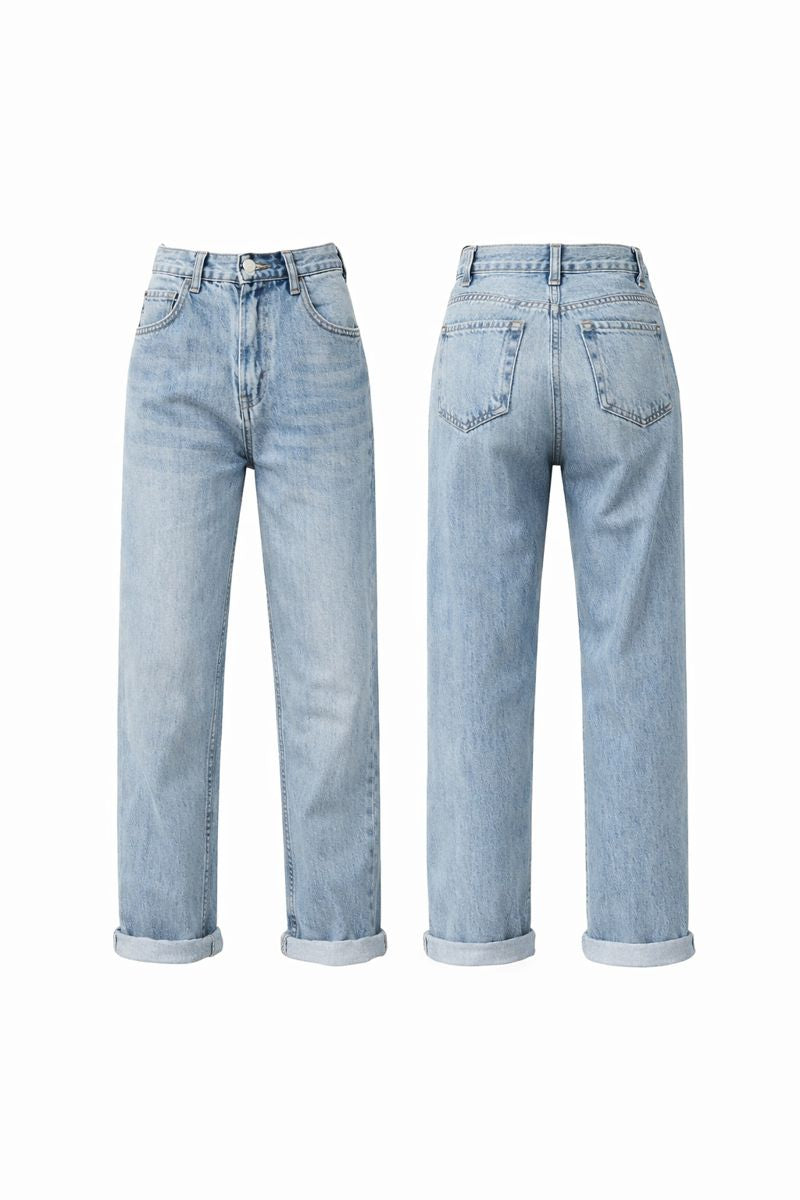 Street Hipster Casual Loose Women's Jeans