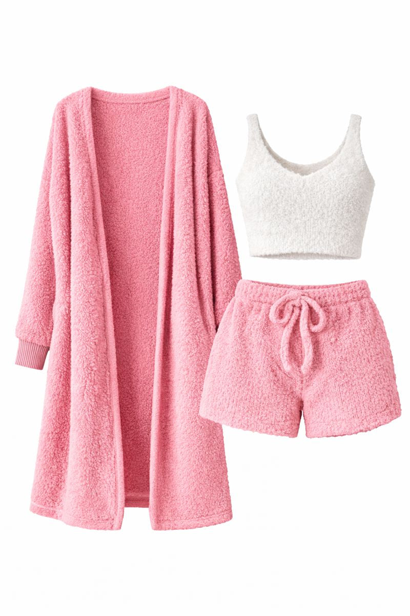 Winter Sexy Women Home Wear Suit Casual Pajamas Set Lady Female Soft