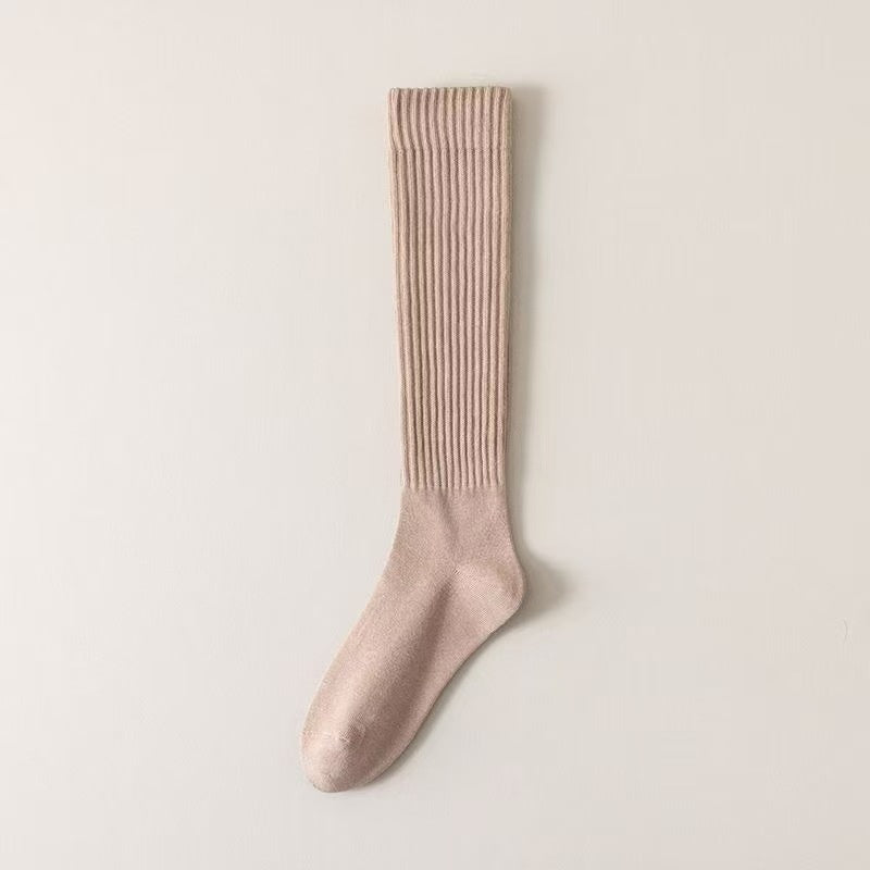 Autumn And Winter Calf Socks Children's Knee Length Socks Deodorant Mid-calf