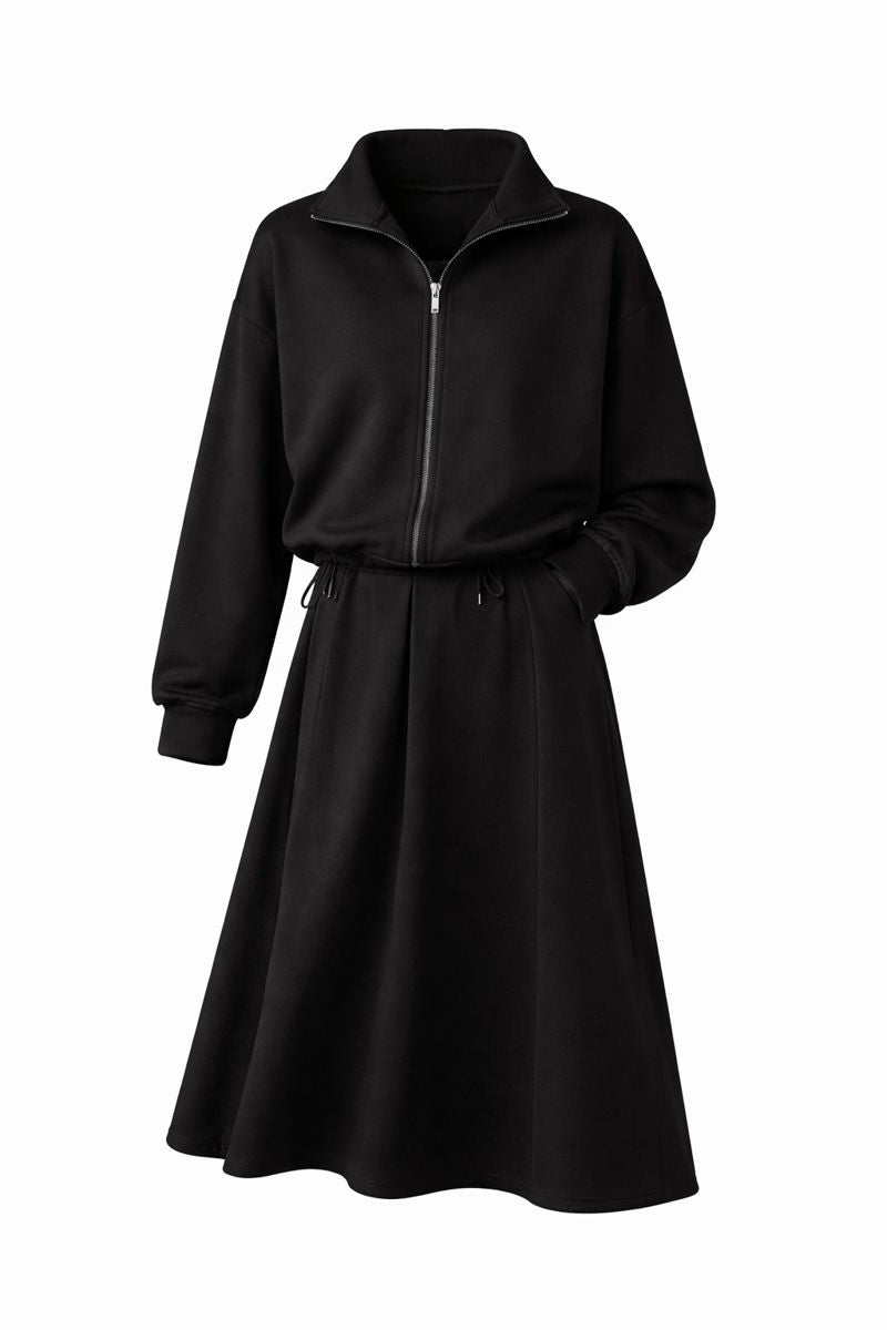 Pea Green Fashion Casual Suit Skirt For Women