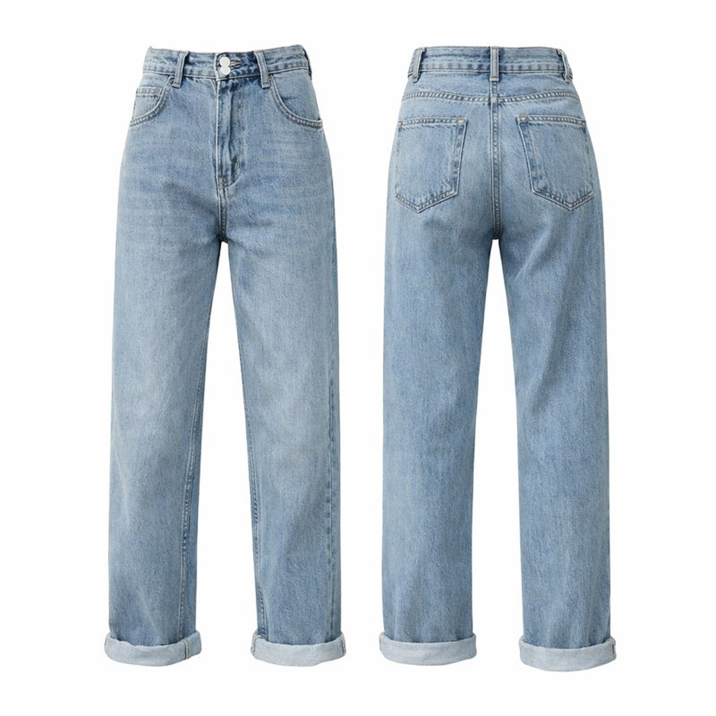 Street Hipster Casual Loose Women's Jeans